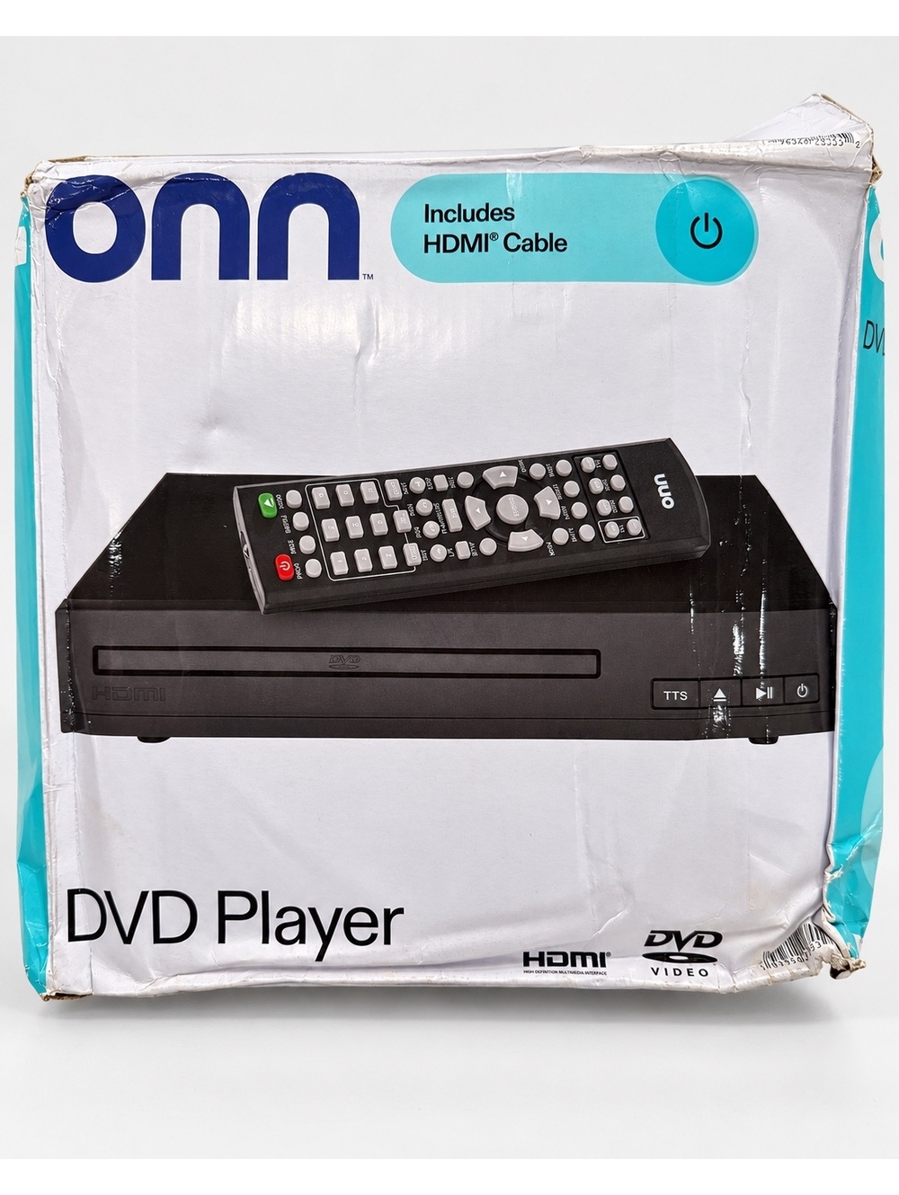 onn DVD Player with HDMI Cable Included